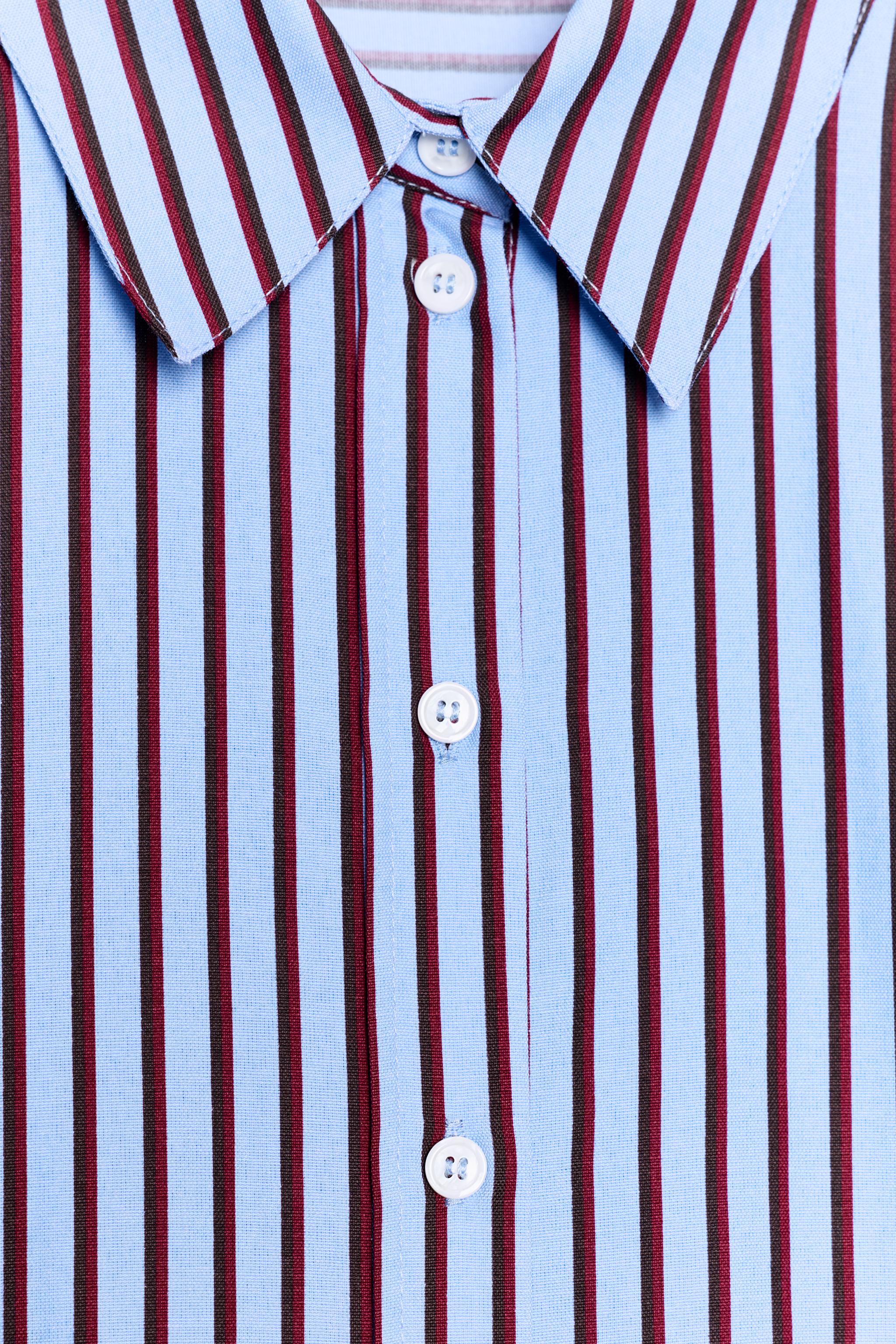 CHEMISE OXFORD À RAYURES